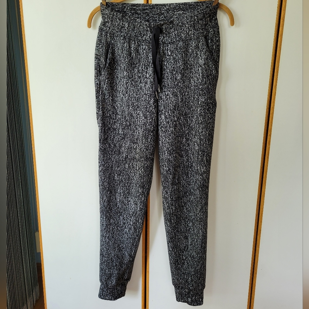 Lululemon Ready To Rulu Jogger Pant Running Luon Suited Jacquard Black